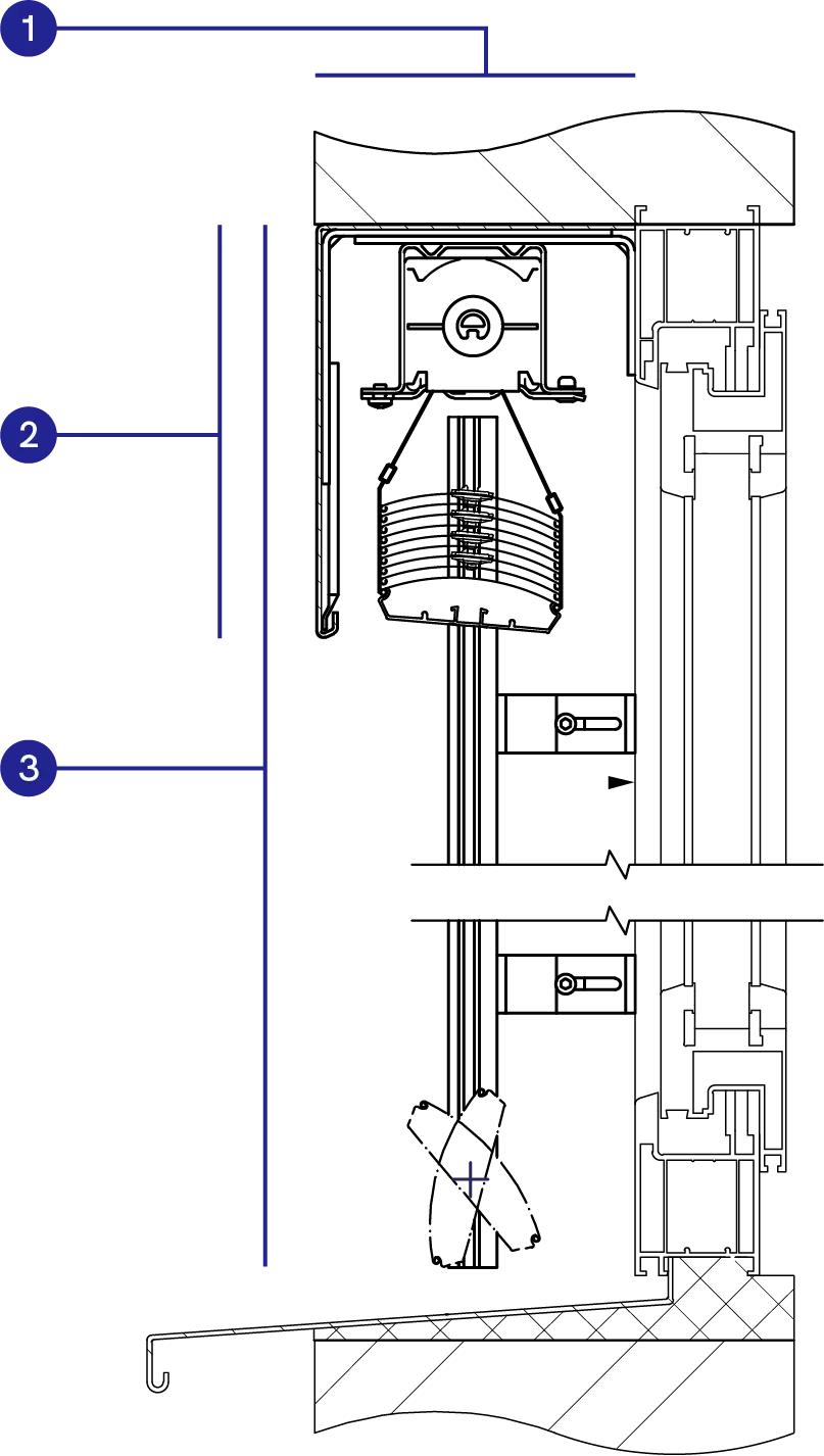 Rez žalúzia NEVA C-80