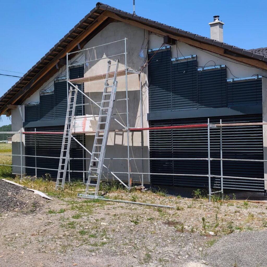 Vonkajšie žalúzie NEVA namontované nevapartnerom Albarex