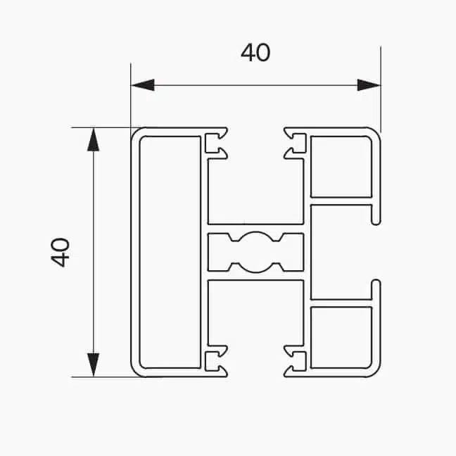 Vodiaci profil typ HDV