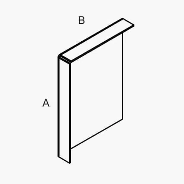 Bok krycieho plechu typ 1