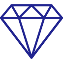 Piktogram diamant - veľmi pevné a odolné