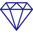 Piktogram diamant - veľmi pevné a odolné