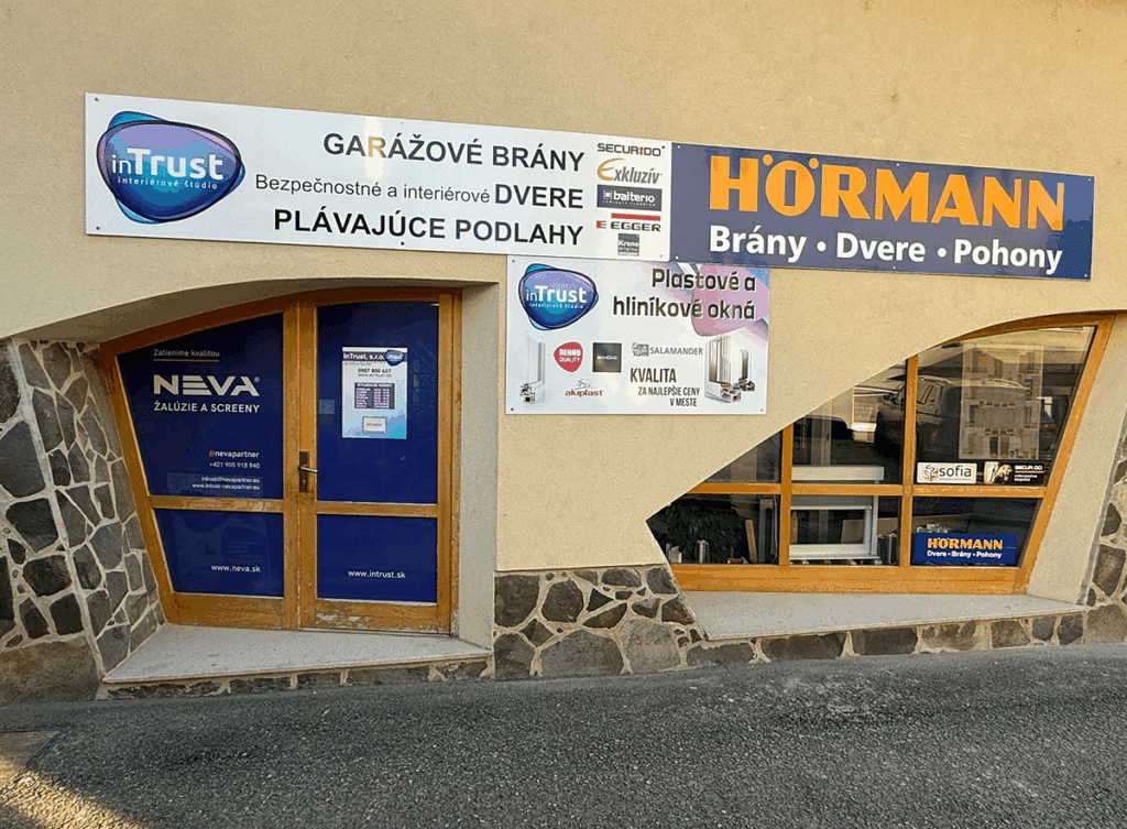 Predajňa Intrust - NEVA v Rožňave