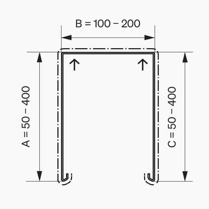 Krycí plech typ 3 pre žalúzie NEVA