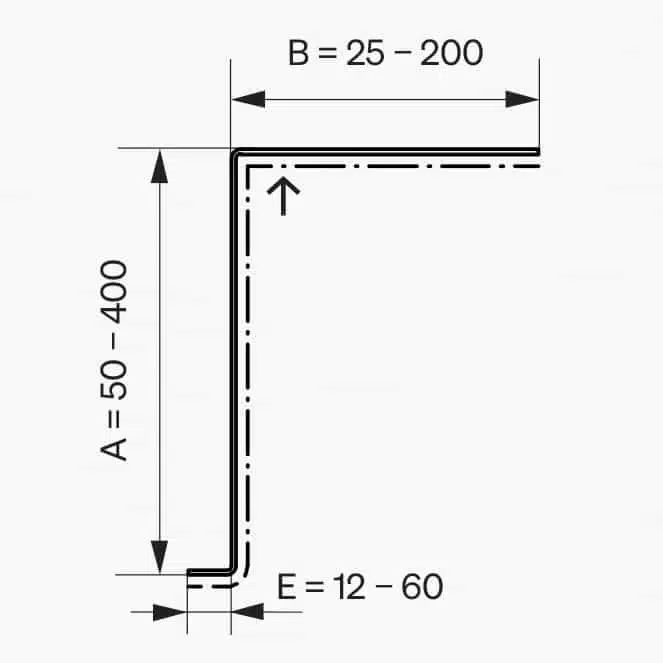 Krycí plech typ Z pre žalúzie NEVA