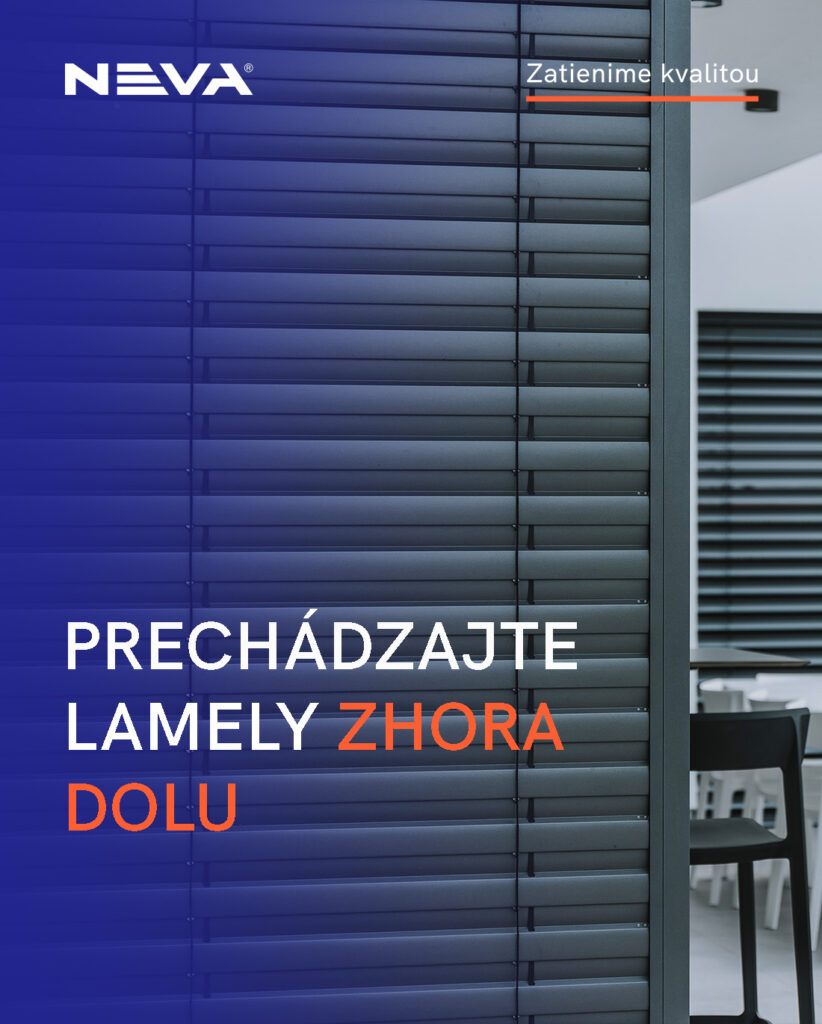 Sklopené žalúzie NEVA