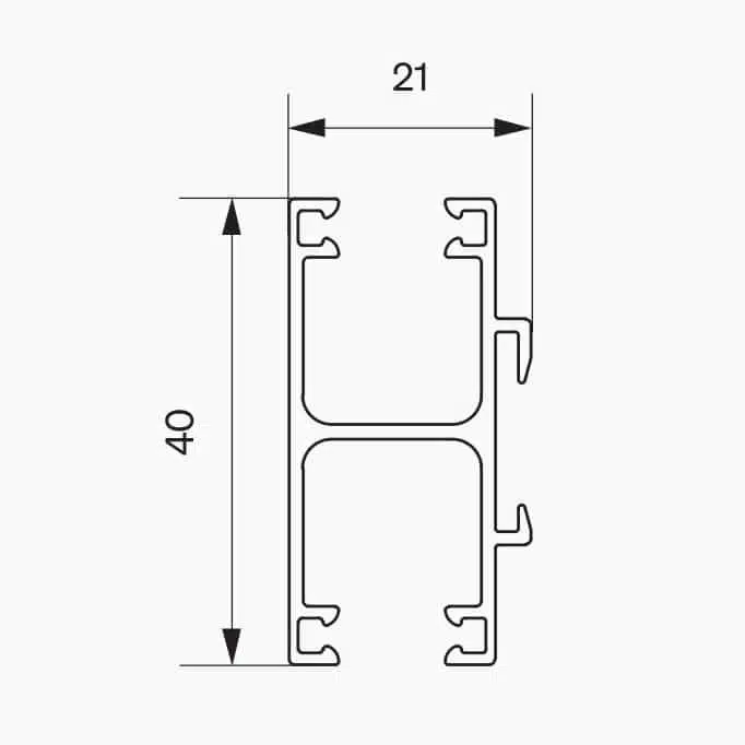 vodiaci profil typ SDV2