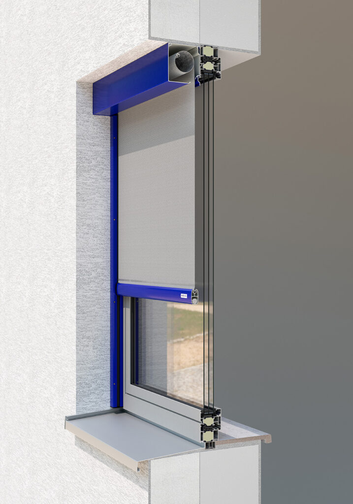 Screenová roleta NEVA ZIP 135 na rám okna alebo do ostenia