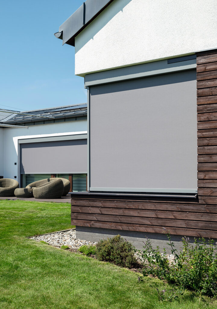 Zatiahnuté solárne screeny NEVA
