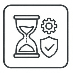 piktogram - životnosť a odolnosť žalúzií a roliet