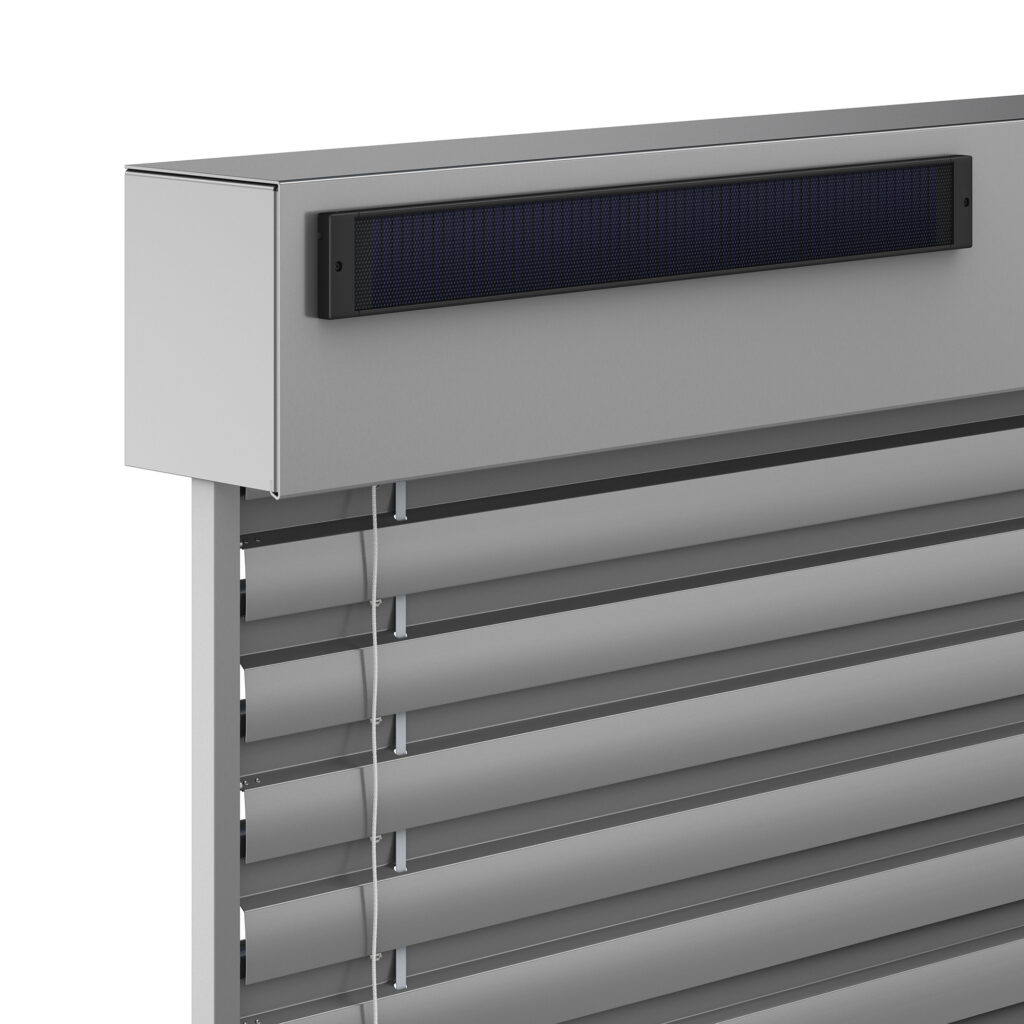 žalúzie NEVA so solárnym panelom