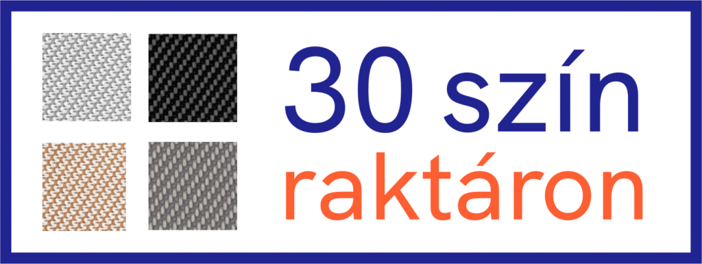 30 szín raktáron